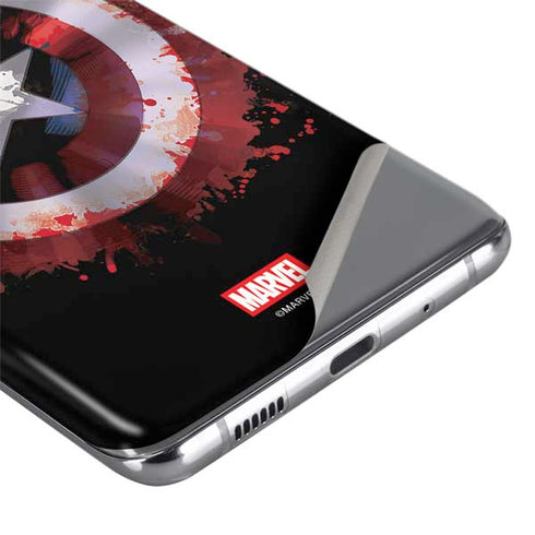 Marvel Captain America Star Shield Galaxy S20 Plus Skin